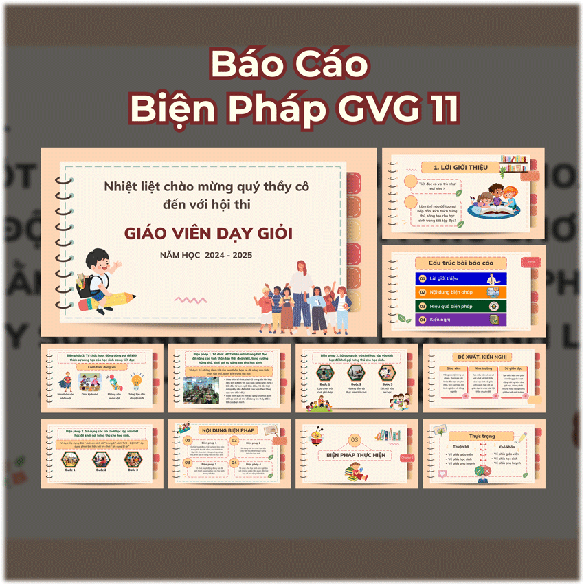 Mẫu báo cáo biện pháp Giáo viên Giỏi G01
